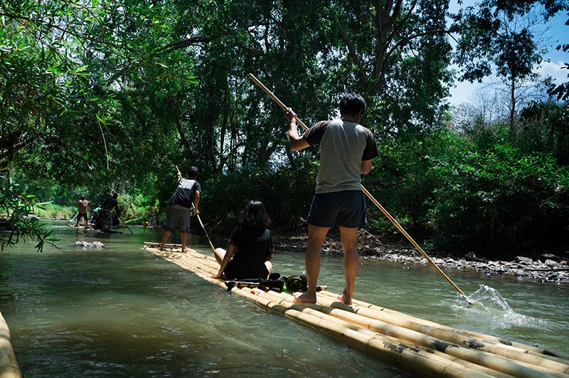 Bamboo Rafting | Outdoorkeeda