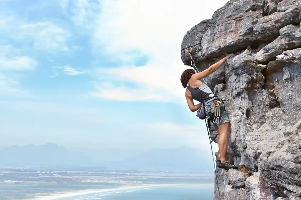 rock climbing in India