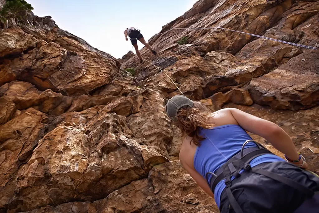 rock climbing in India