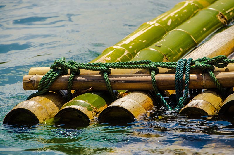 bamboo rafting