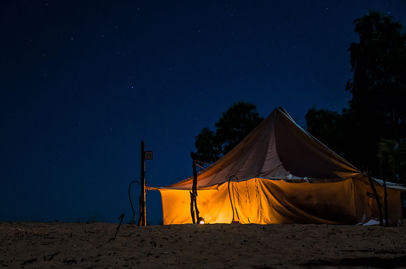 desert camping
