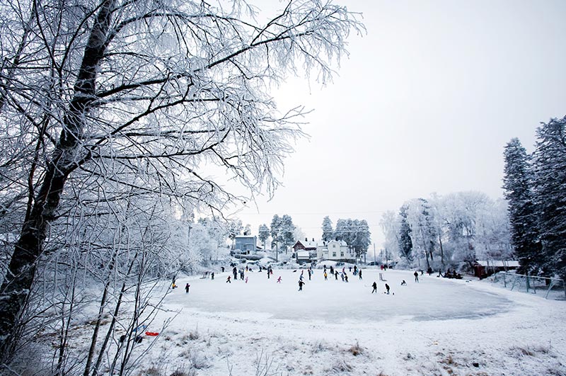 ice skating