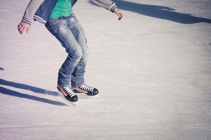 ice skating