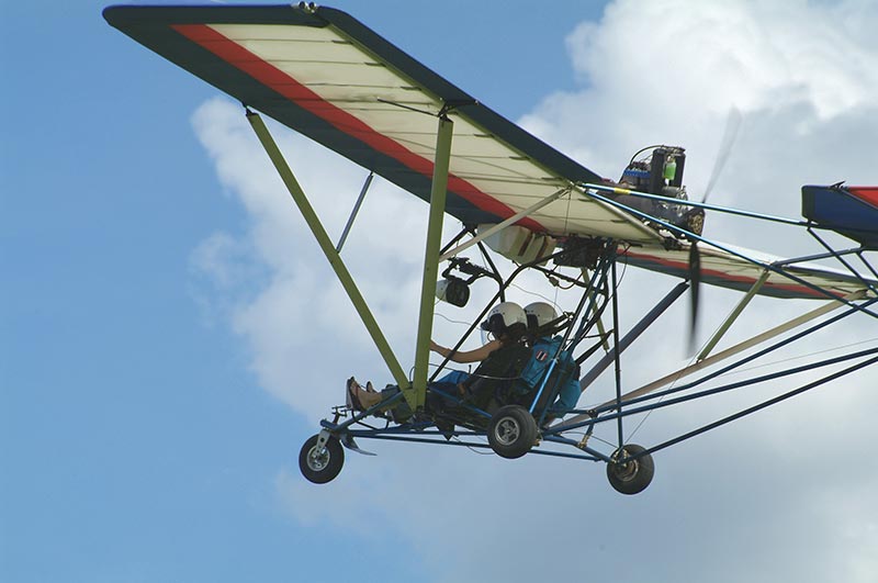 microlight flying