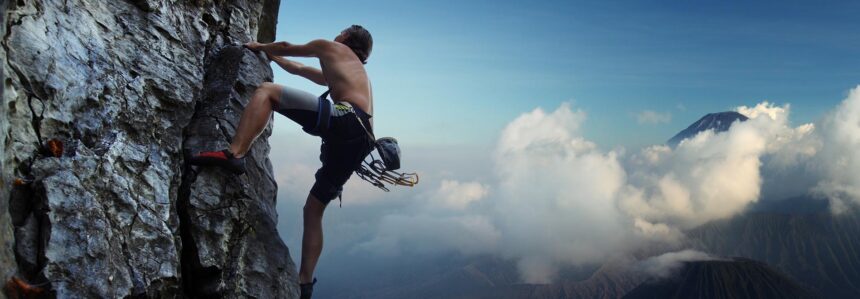 Rock climbing