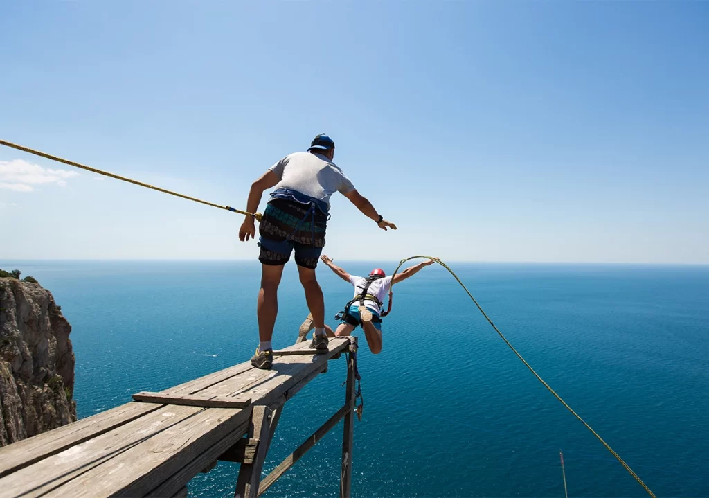 bungee jumping