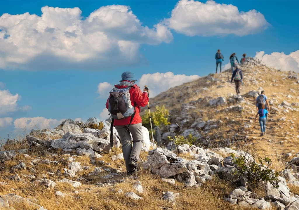 hiking