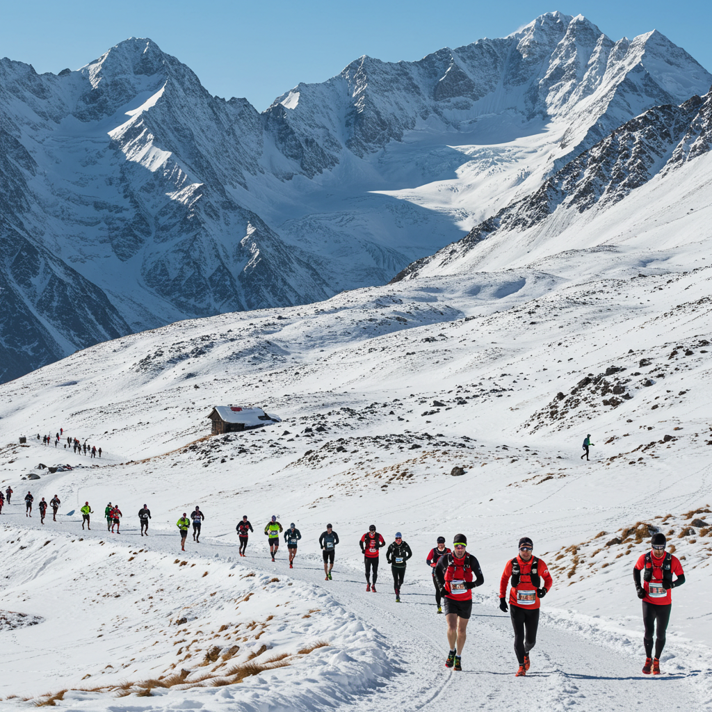 World’s Highest Snow Marathon